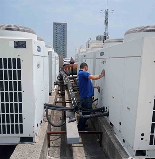 珠海市中央空调制热和不制冷系统维修方法